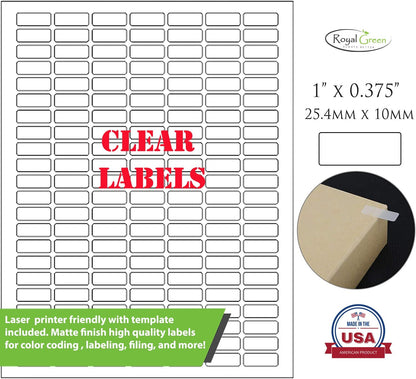 White Rectangular Labels + Bonus Color Labels - Value Pack - 1138 Pack