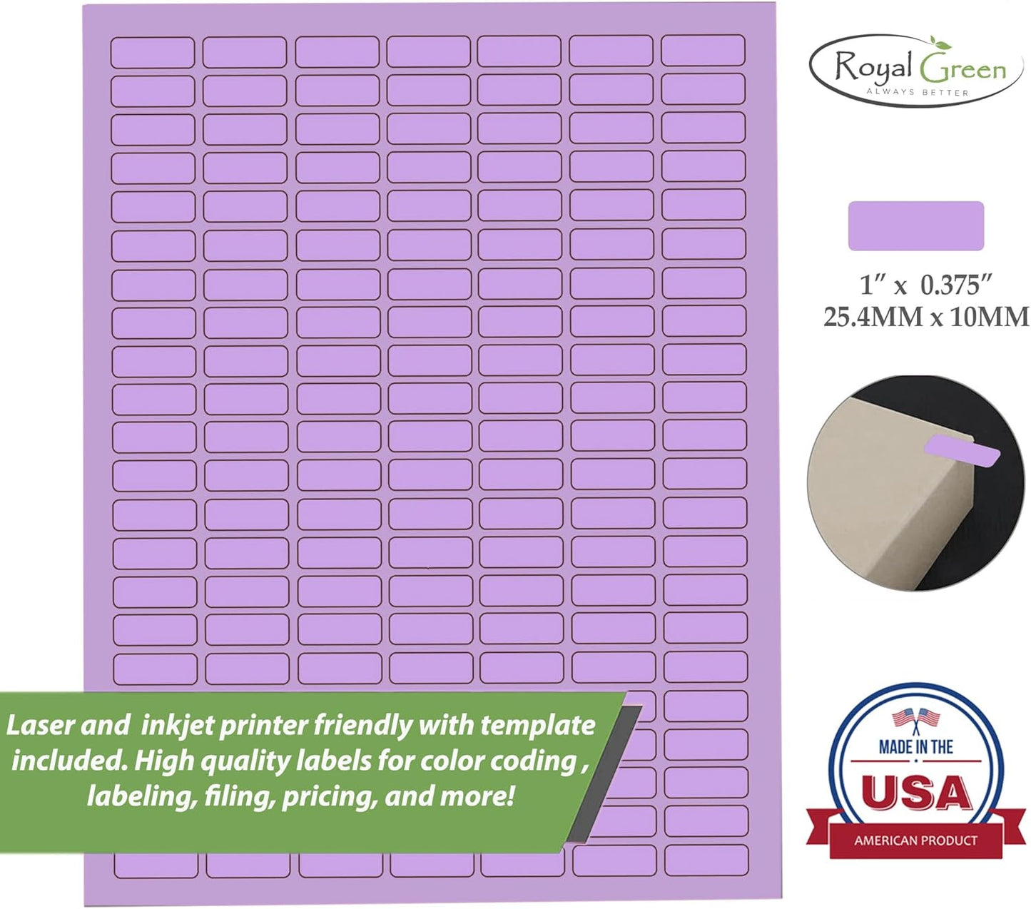 White Rectangular Labels + Bonus Color Labels - Value Pack - 1138 Pack