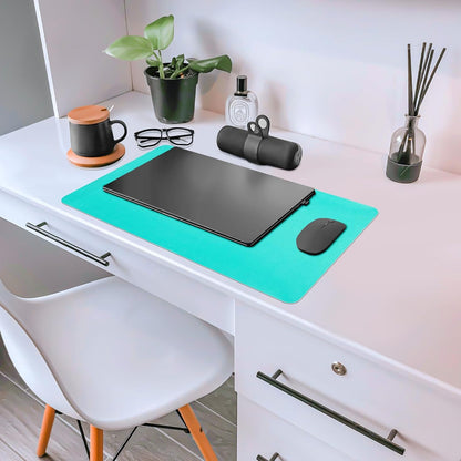 Mouse Pad and Keyboard Wrist Rest, 3-in-1 Large Keyboard and Mouse Pad Set, Ergonomic Wrist Rest for Computer Keyboards, Non-Slip Desk Mat Protector for Women (Purple Pink, 31.5" X 15.7")