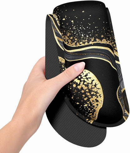 Dapesuom Enlarge Keyboard Wrist Rest, Memory Foam Wrist Cushion for Desk Mats Support, Cute Pain Relief Keyboard Mouse Pad Rests Set with Non-Slip Base for Gaming Laptop Office Computer, Green Leaf