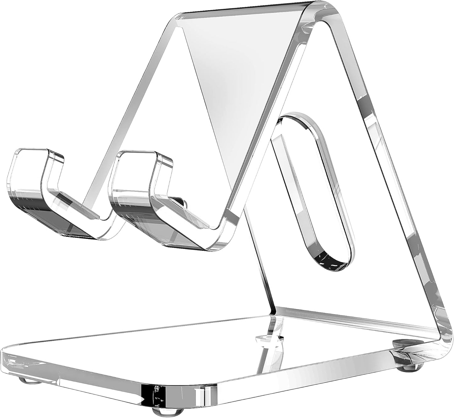 CreaDream Cell Phone Stand, Cradle, Holder, Aluminum Desktop Stand Compatible with Switch, All Smart Phone, iPhone 15 14 13 12 Pro Max Plus Mini Xr X Se 8 SE -Rose Gold