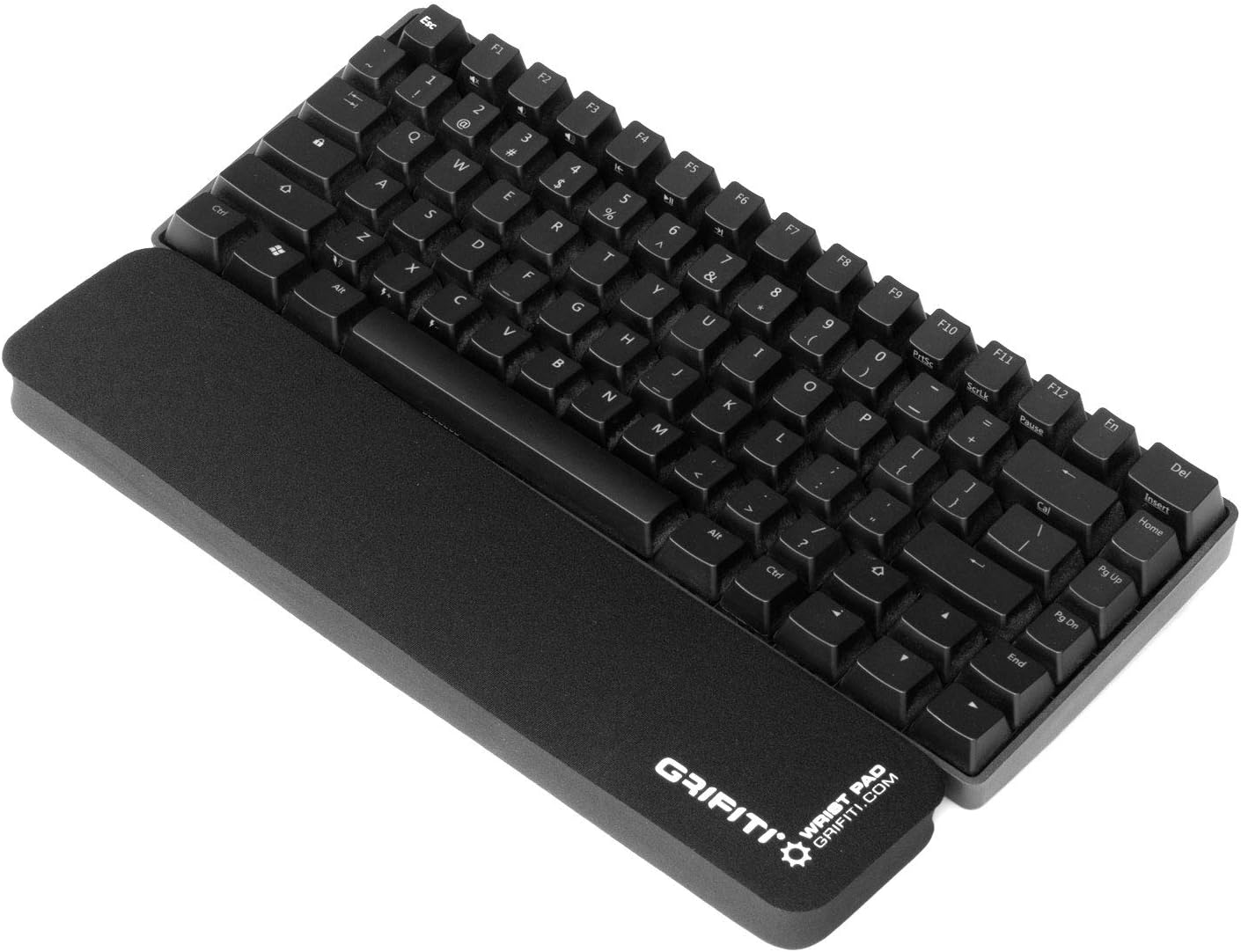Grifiti Fat Wrist Pad 12" x 4” x 0.75" Inch Keyboard Rest Thick Small Ergonomic Computer Keyboards Hand & Palm Wrists Rests Support Carpal Tunnel Resting Pads Gaming Accessories (Wide 12 x 4 x 0.75)