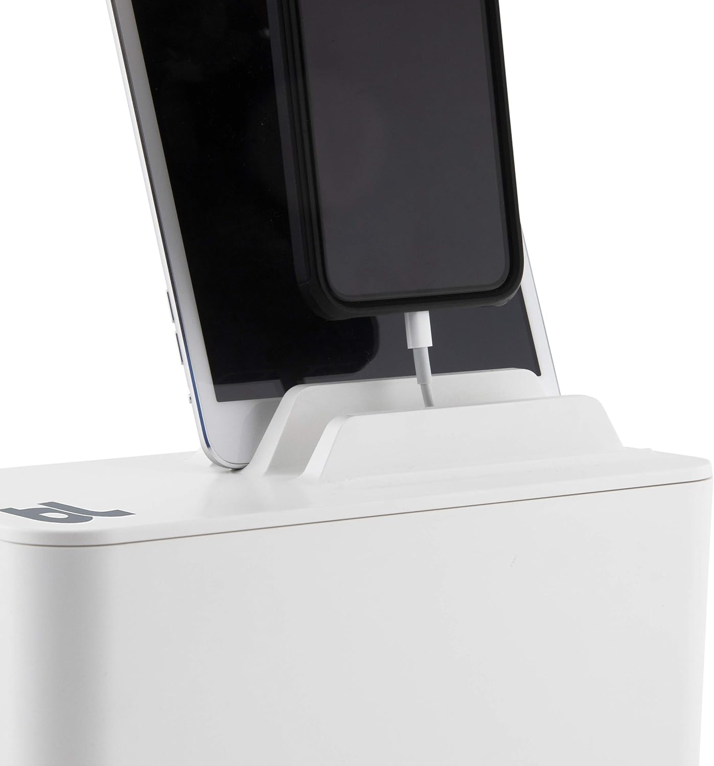 Bluelounge CableBox Mini Cable Management with Small Surge Protector, Black (CBM-BL)