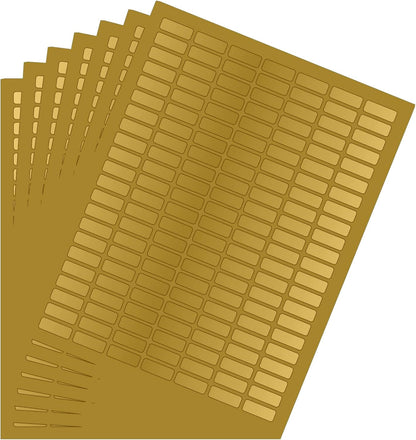 White Rectangular Labels + Bonus Color Labels - Value Pack - 1138 Pack