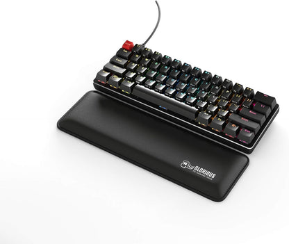 Glorious Soft Padded Gaming Wrist Rest (Compact (Slim), Black)