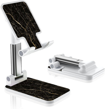 Desk Cell Phone Stand - Adjustable Angle-iPad Holder, Universal Compatible Phone Holder for Desk