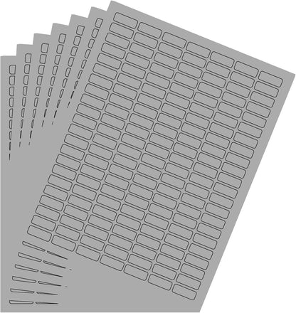 White Rectangular Labels + Bonus Color Labels - Value Pack - 1138 Pack