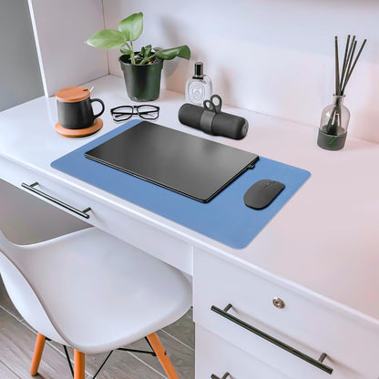 Mouse Pad and Keyboard Wrist Rest, 3-in-1 Large Keyboard and Mouse Pad Set, Ergonomic Wrist Rest for Computer Keyboards, Non-Slip Desk Mat Protector for Women (Purple Pink, 31.5" X 15.7")