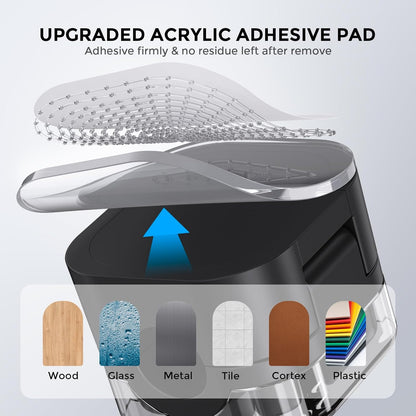 AhaStyle 6 Pack Magnetic Cable Organizer [1s Lock] Cord Holders Clips Strong Adhesive Cord Keeper [Smooth Adjustable] Hide Wire Cord Organizer for Nightstand Kitchen Car Office (Lavender)