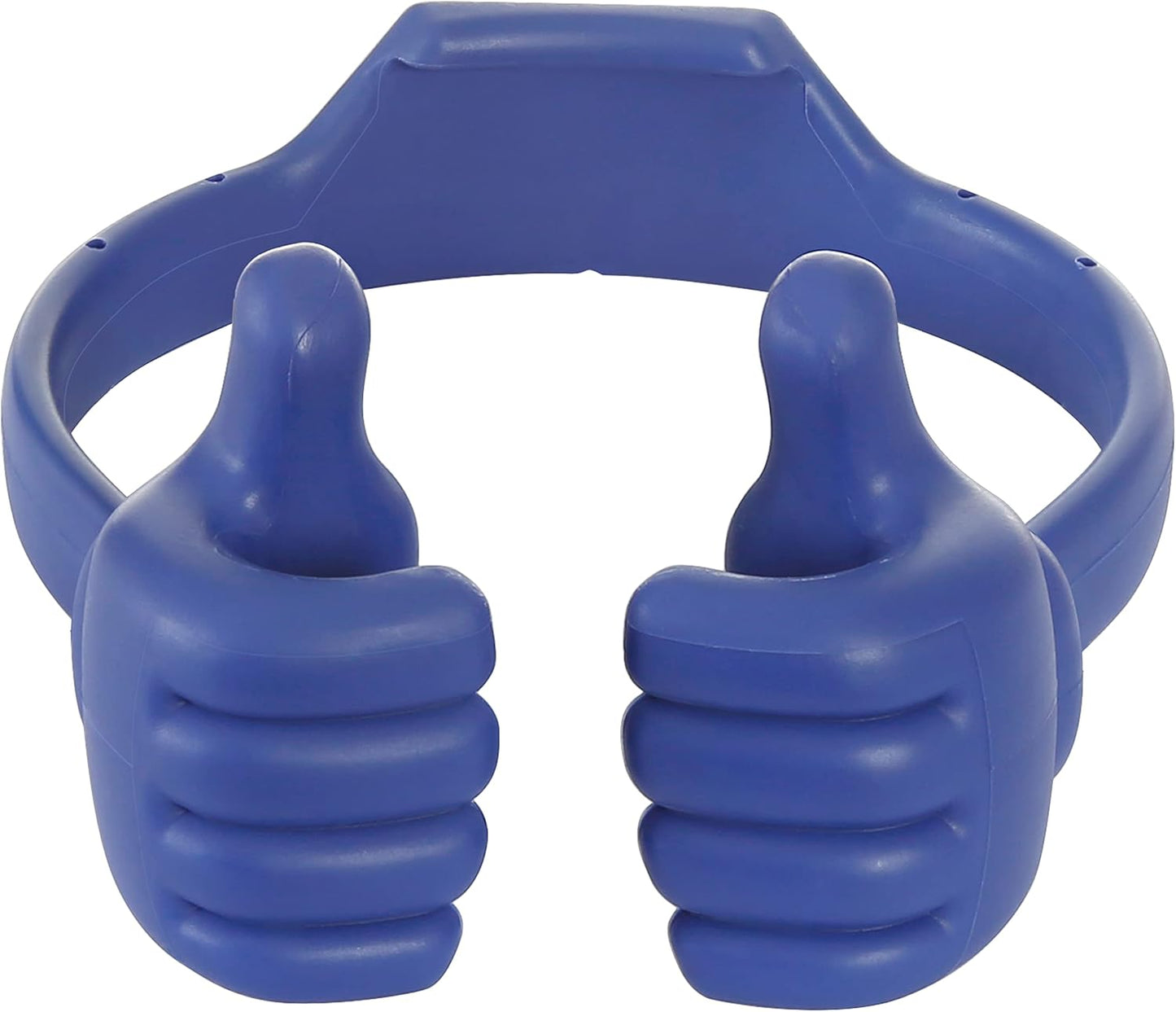 Honsky Thumbs-up Cell Phone Stand Holder,Tablet Stand Cradle for Desk Desktop Smartphone Cellphone Mobile Phone,Tablets - Universal, Adjustable Flexible,Blue