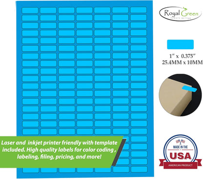 White Rectangular Labels + Bonus Color Labels - Value Pack - 1138 Pack