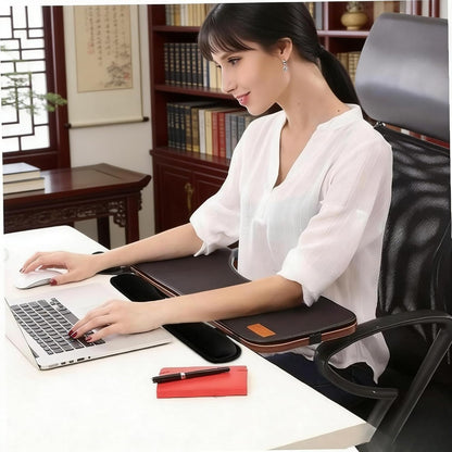 2-Pack Memory Foam Keyboard and Mouse Wrist Rest Pad Set, Ergonomic Gel-Infused, Non-Slip, Pain Relief for Carpal Tunnel