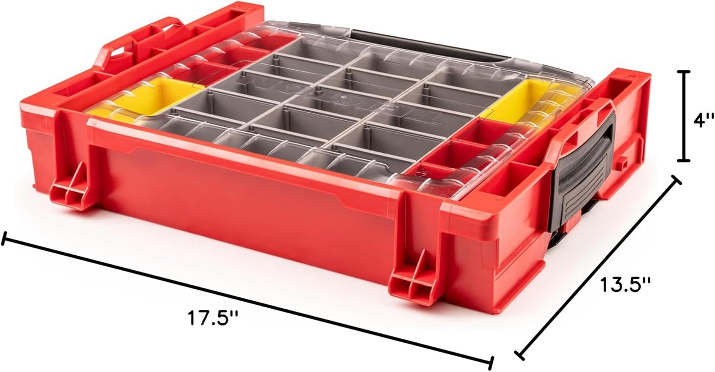 TEKTON Lidded Drawer (i-BOXX) with 12-Piece Organizer Bin Set | OLB51712