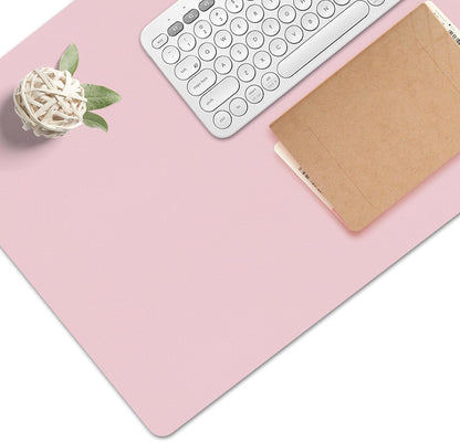 Wrist Rest for Computer Keyboard and Mouse, Ergonomic Design Wrist Support Pad for Keyboard, Soft Memory Foam Desk Pads Support Hand and Arm Easy Typing Pain Relief, 2 Piece Pad, Cream Pink