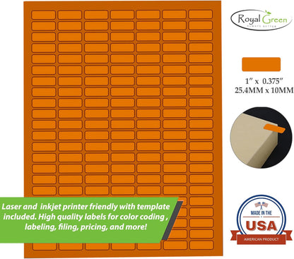 White Rectangular Labels + Bonus Color Labels - Value Pack - 1138 Pack