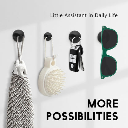 SmiLife Cable Clips, Cord Holder, Adhesive Cord Clips, Wire Holder for Cable Management, Phone Charger, Desk, Wall, Nightstand and Office, White 9 PCS