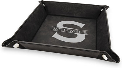 Personalized Organizer for Men, Jewelry Tray, Desk Organizers for Men Women, Men Women Jewelry Key Tray, Desk Storage Plate, Valet Tray Desktop Storage Organizer