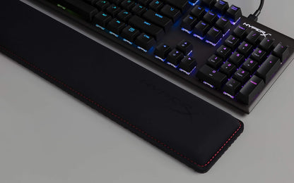 HyperX Wrist Rest - Full Sized - Cooling Gel - Memory Foam - Anti-Slip - Ergonomic - Keyboard Accessory, Black