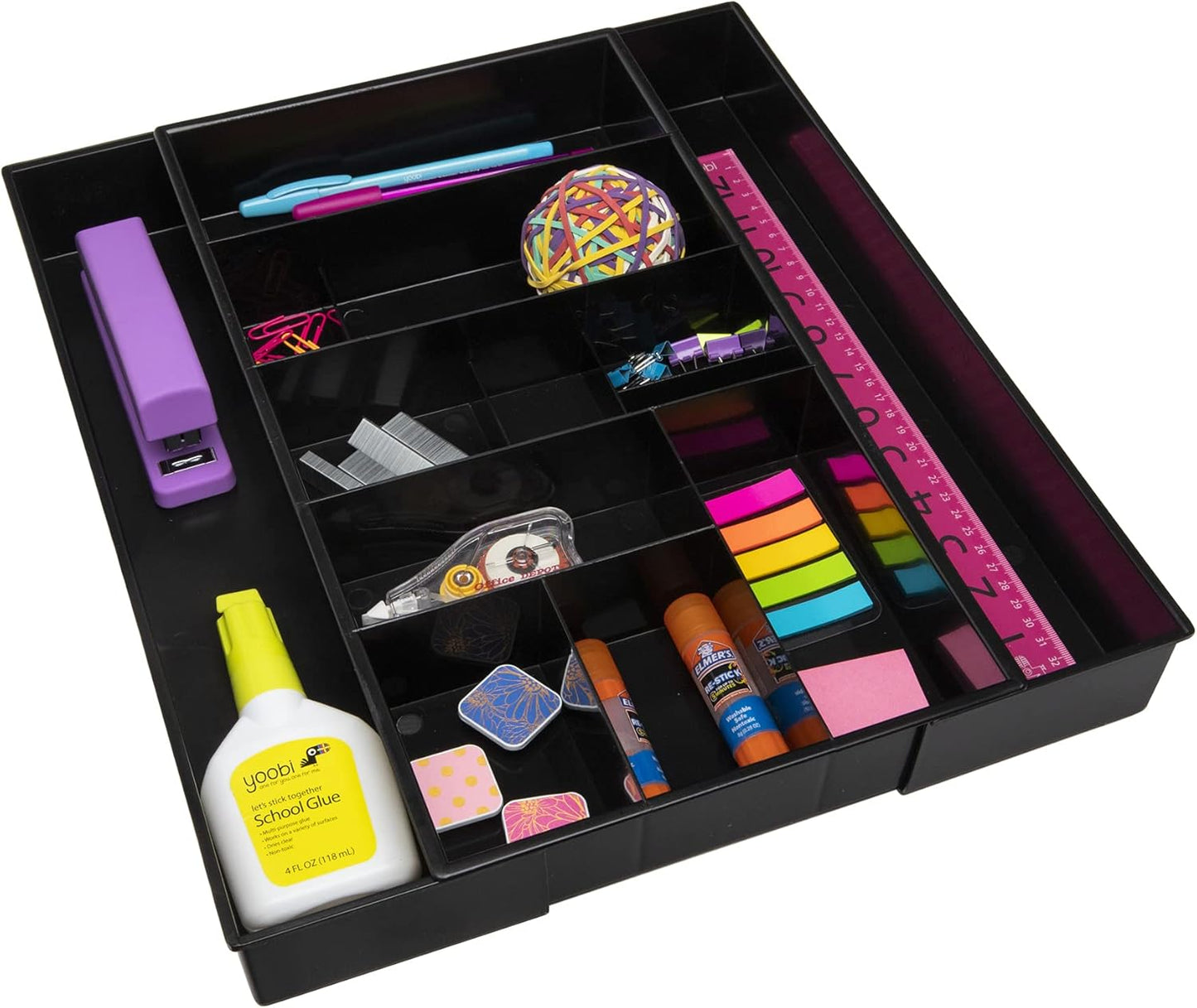 Dial Industries Expandable Office Drawer Desk Organizer Storage Tray