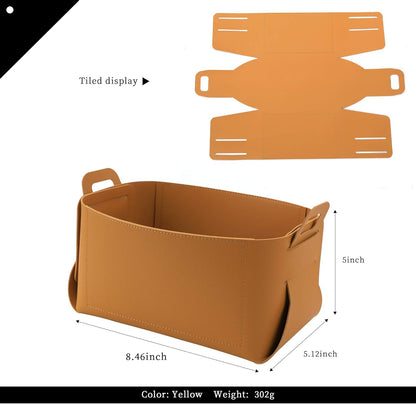 Leather Valet Tray, Jewelry Tray, Catchall Tray, Desktop Storage Organizer，Bedside Caddy for Men Key Wallet Watch Coin Phone Change,Candy Holder Sundries Tray,Convenient for Travel (06 Red 1)