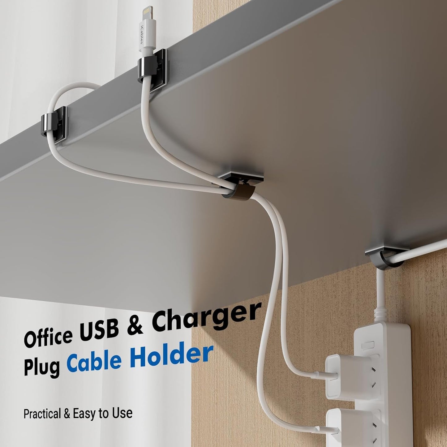 120Pcs Adhesive Cable Clips, Black Small, Cord Holder, Cord Clips for Dash cam, Ethernet Cable, Christmas Lights, USB, Phone Chargers, The Wall, Desk, nightstand, Car