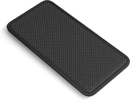 Glorious Wrist Pad/Rest - Compact - Black - Mechanical Keyboards, Stitched Edges, Ergonomic | 12x4 inches | 25mm/1in Thick (GWR-75) Compact (Black)