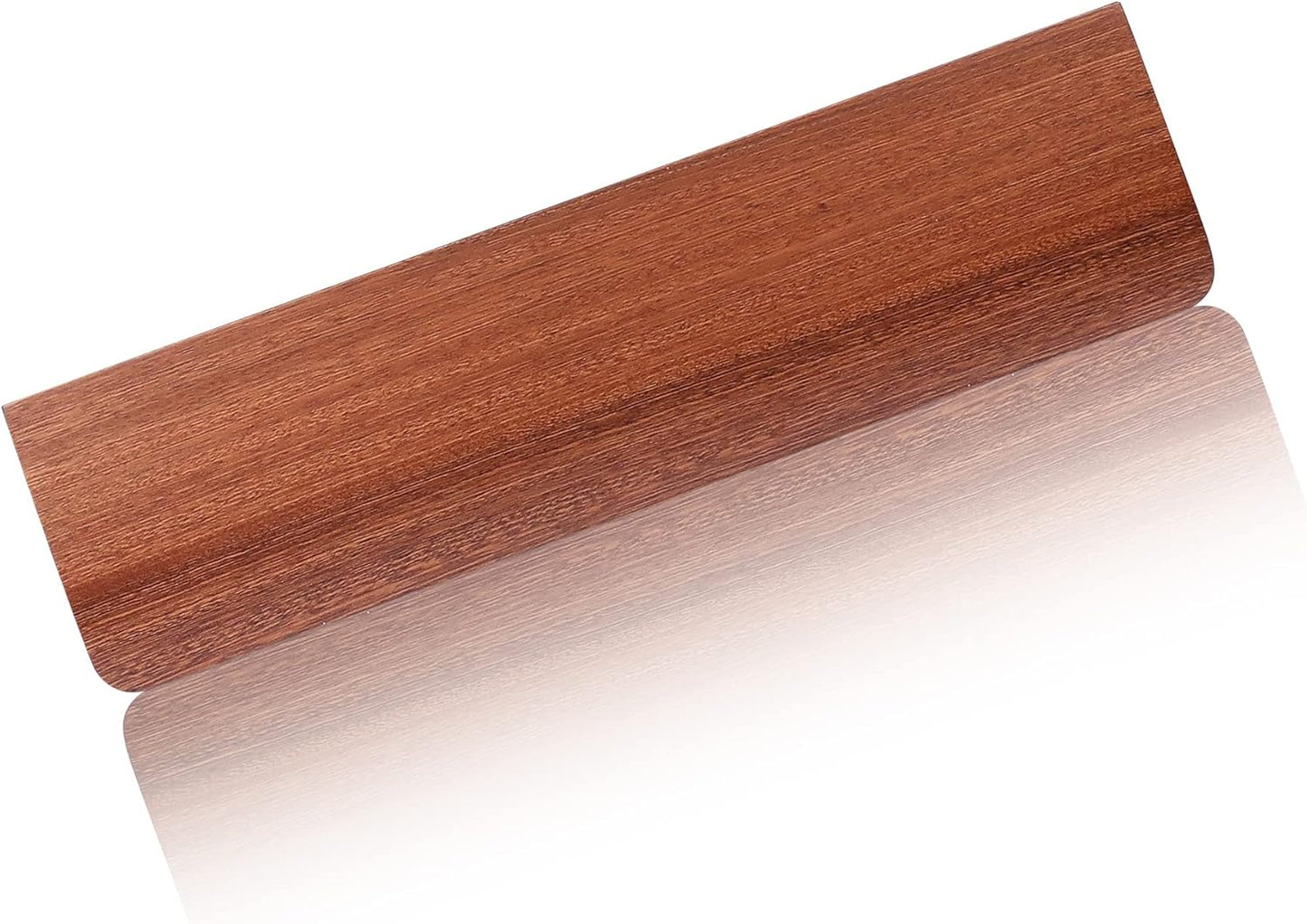 Wooden Keyboard Wrist Rest for 60% Keyboard, Ebony Wood Wrist Rest Pad Support with Anti-Slip Rubber Base, MageGee Ergonomic Keyboard Palm Rest for Pain Relief, Easy Typing