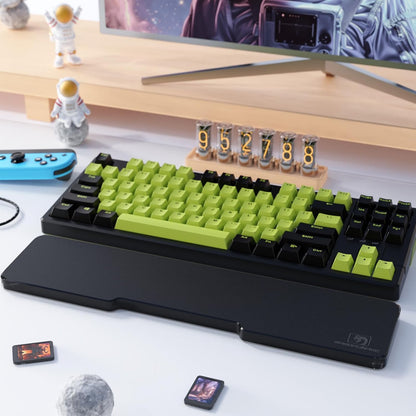SELORSS Acrylic Keyboard Wrist Rest 98-Key Mechanical Keyboards Ergonomic Palm Rest for Computer Keyboard,Anti-Slip Base,Wrist Pad for Laptop,Office & Home-Easy Typing