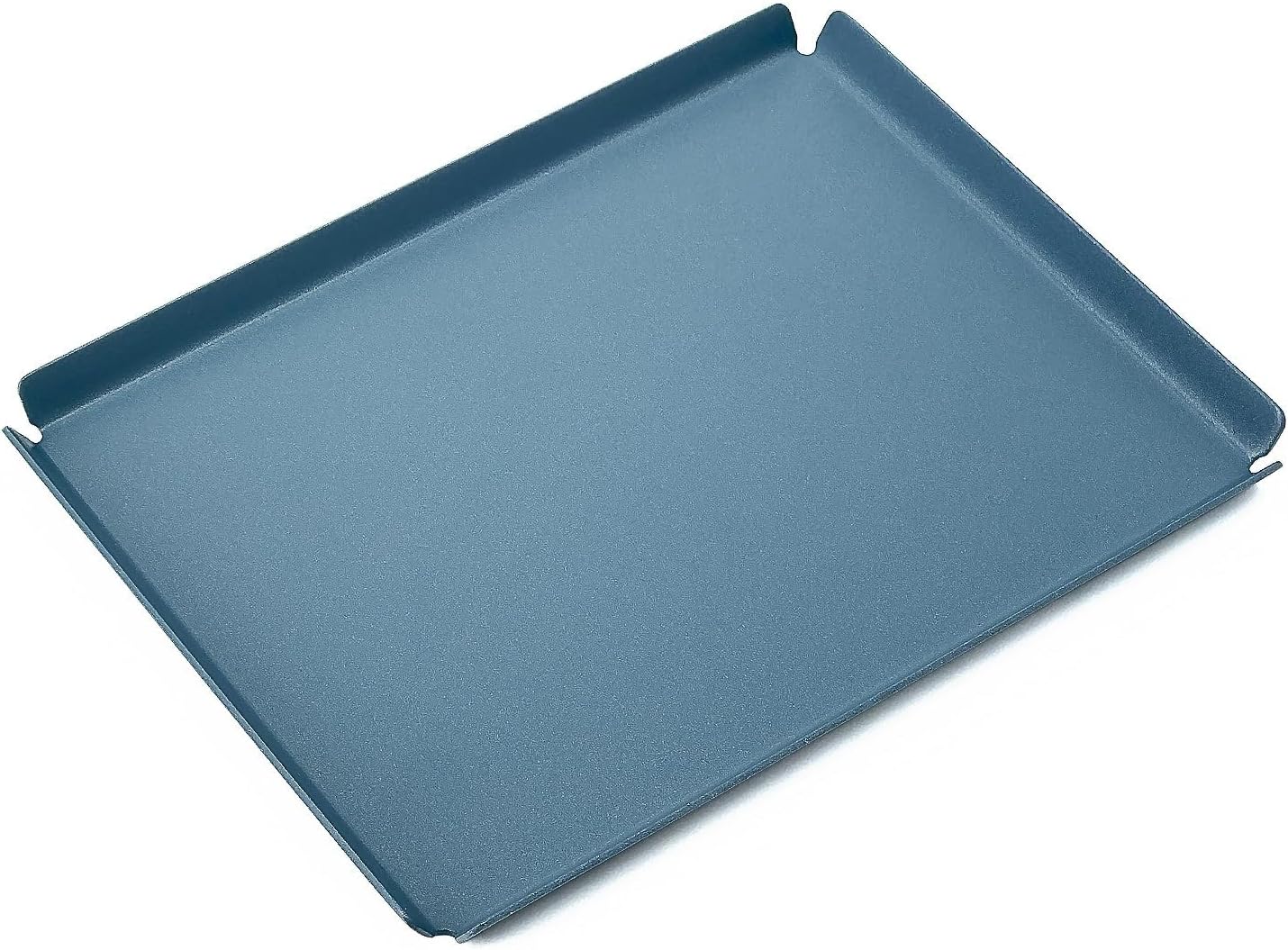 Aluminum Organizer Tray for Desk & Entryway - Minimalist Metal Catchall for Keys, Jewelry, Wallet | A7 Tall, Azure | by PROGETTO2.70