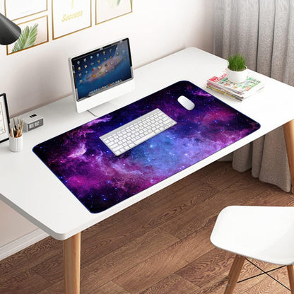 4-in-1 Large Mouse Pad, Keyboard Wrist Rest Pad & Wrist Support Mousepad Set, Extended Desk Pad Waterproof Desk Mat for Home Office Study Game