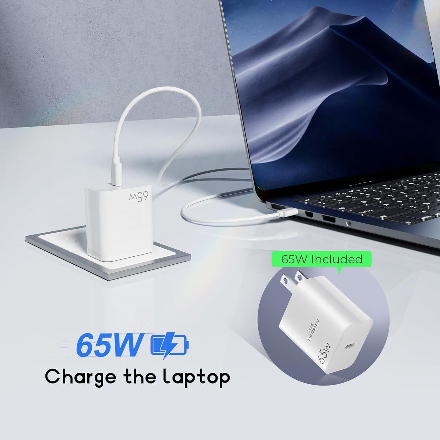 65W 8-in-1 Charging Station, 15W Magnetic Wireless Charger with Retractable Cable, 30W USB C Fast Charging Stand for iPad, Multiple Devices for iPhone 17 16 15 14 13 12 Pro Max Apple Watch Airpods
