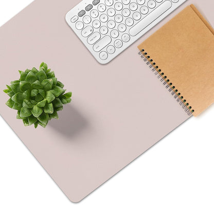 Wrist Rest for Computer Keyboard and Mouse, Ergonomic Design Wrist Support Pad for Keyboard, Soft Memory Foam Desk Pads Support Hand and Arm Easy Typing Pain Relief, 2 Piece Pad, Cream Pink