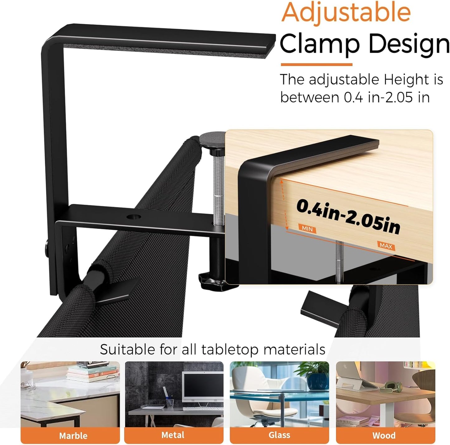 Under Desk Cable Management Tray - 36" Cord Organizer for Desk No Drill, Fabric Under Table Wire Organizer with 16X Cable Ties Hide for Office/Home, Cord Hider Fits Adapters & Sockets, White