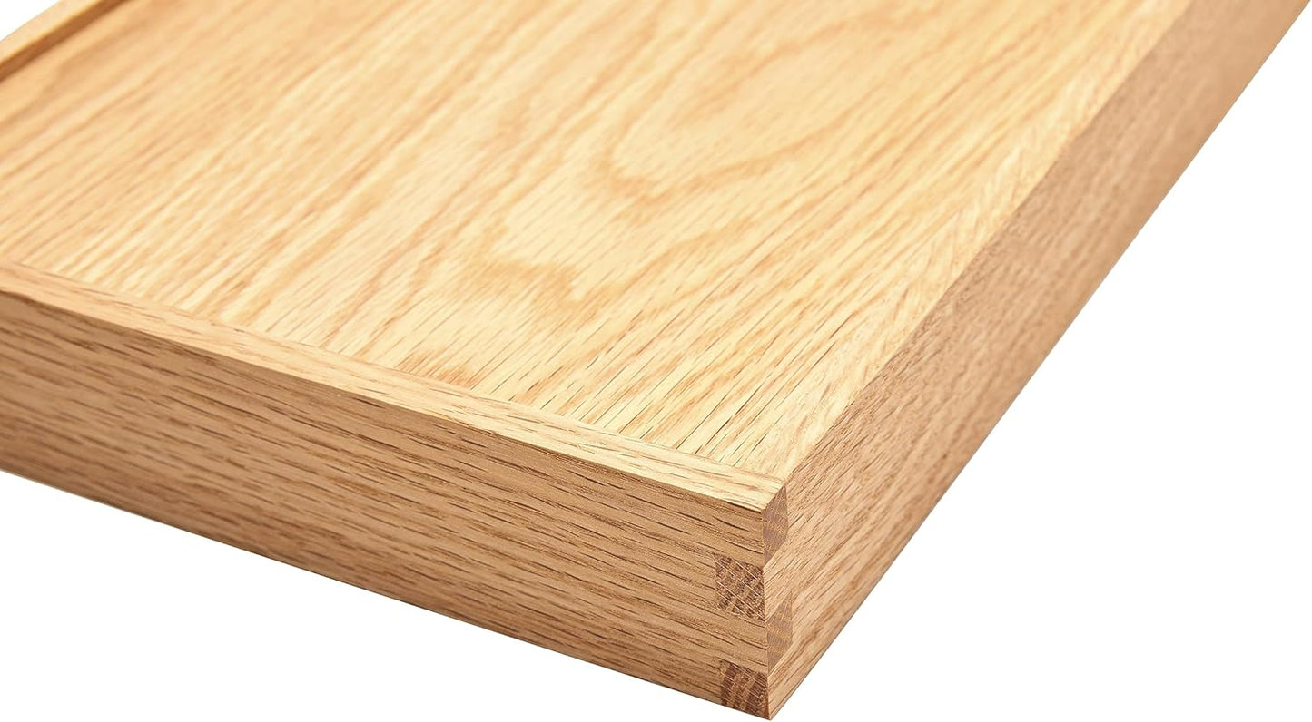 pandapark Wood Organizer Tray,Black Walnut,Desk & Drawer Storage Box (Maple Master)