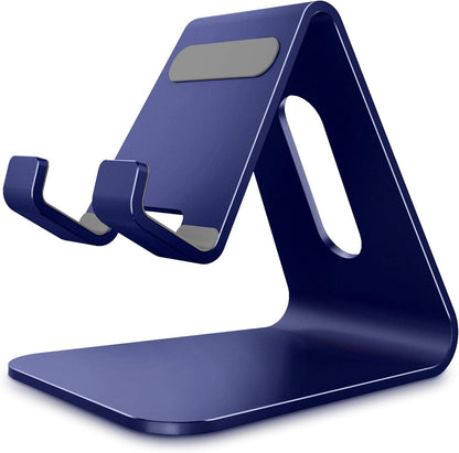 CreaDream Cell Phone Stand, Cradle, Holder, Aluminum Desktop Stand Compatible with Switch, All Smart Phone, iPhone 15 14 13 12 Pro Max Plus Mini Xr X Se 8 SE -Rose Gold