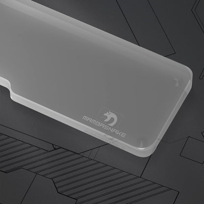 SELORSS Acrylic Keyboard Wrist Rest 98-Key Mechanical Keyboards Ergonomic Palm Rest for Computer Keyboard,Anti-Slip Base,Wrist Pad for Laptop,Office & Home-Easy Typing