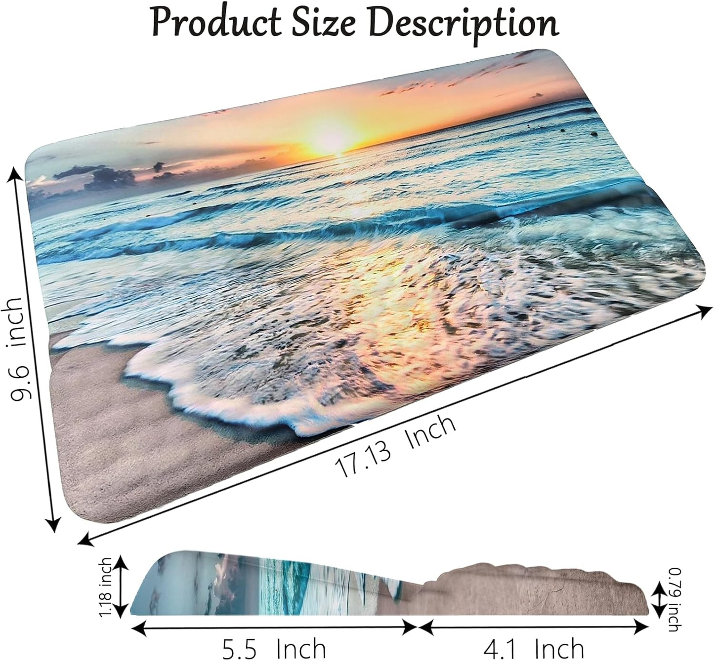 Computer Keyboard Stand Pad with Wrist Rest Purple Blue Cloud Keyboard Pad Support with Comfortable Galaxy Stars Wrist Pad Cute Girl Ergonomic Tilted Keyboard Riser Holder for Desktop Office Home