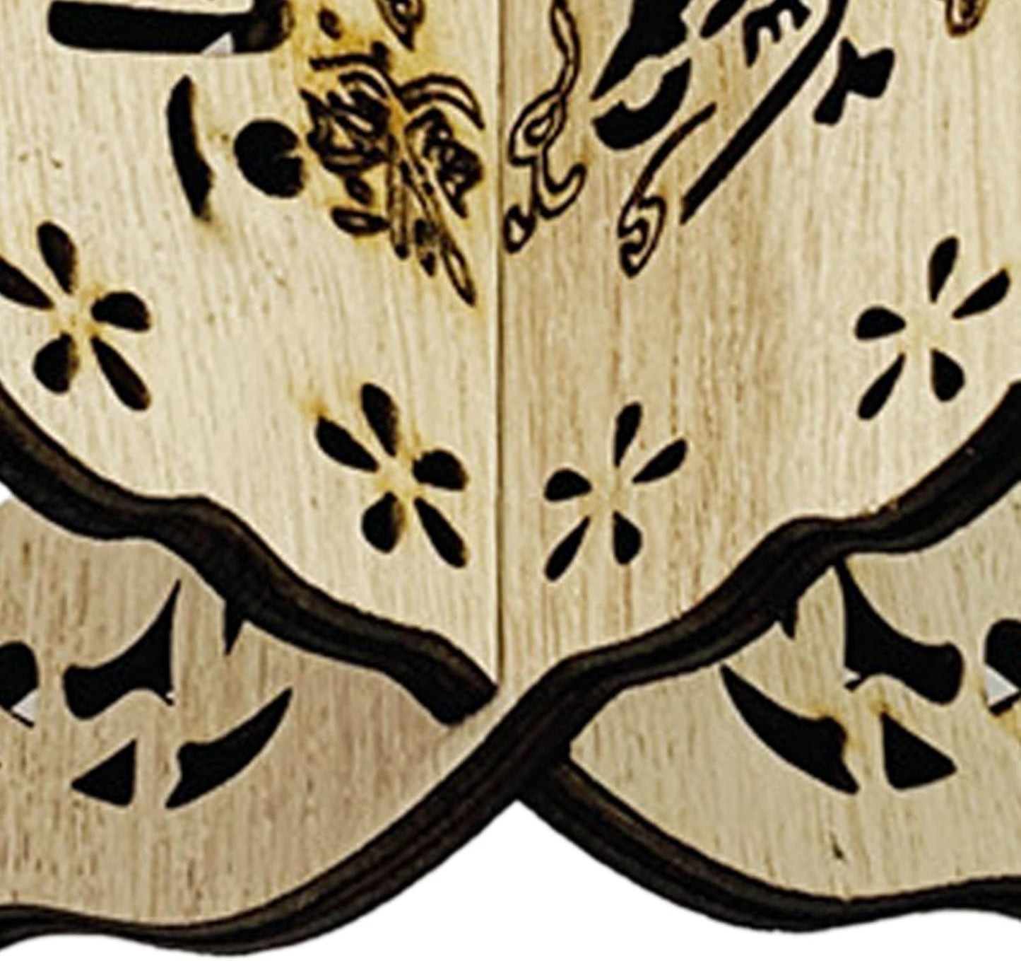 Folding Wooden Book Stand,Exquisite Engraving Muslim Book Holder,Islam Eid Quran Bible Carved Book Stand for Home Office,Religious Gift(1#)