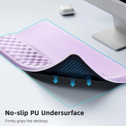 Ospelelf Keyboard Wrist Rest, Comfortable Ergonomic Keyboard Stand Riser Holder for Office Home