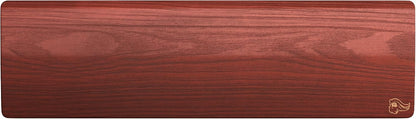 GLORIOUS Gaming Wooden Keyboard Wrist Rest (Compact) - White Ash Wood, Medium-Coarse Grain, Smooth Surface, Sweat & Oil Resistant, Easy Clean, Anti-Slip Rubber Base, 13" x 4" x 0.79" - Onyx