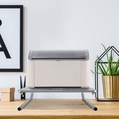 suptek Monitor Stand Riser for Computer,Laptop,Printer, Notebook and All Flat Screen Display with Vented Metal Platform and 4 Inches Height Underneath Storage (MST004)
