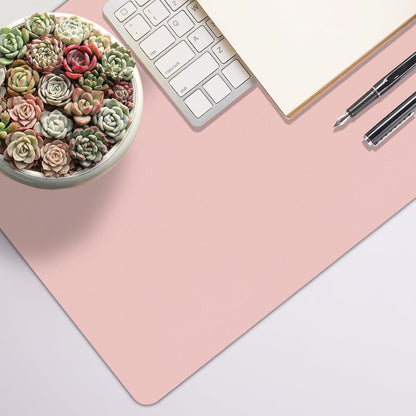 Mouse Pad and Keyboard Wrist Rest, 3-in-1 Large Keyboard and Mouse Pad Set, Ergonomic Wrist Rest for Computer Keyboards, Non-Slip Desk Mat Protector for Women (Purple Pink, 31.5" X 15.7")
