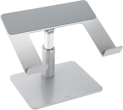 Kensington Universal Laptop Riser – Adjustable Steel & Aluminum Stand, 5.9–7.9” Height, 0–45° Tilt, Supports Laptops up to 16”/17.6 lb, Anti‑Slip Pads, Open Ventilation Design (K50424WW)