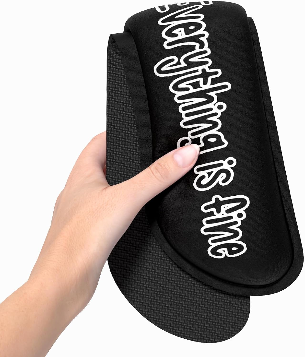 Dapesuom Enlarge Keyboard Wrist Rest, Memory Foam Wrist Cushion for Desk Mats Support, Cute Pain Relief Keyboard Mouse Pad Rests Set with Non-Slip Base for Gaming Laptop Office Computer, Green Leaf