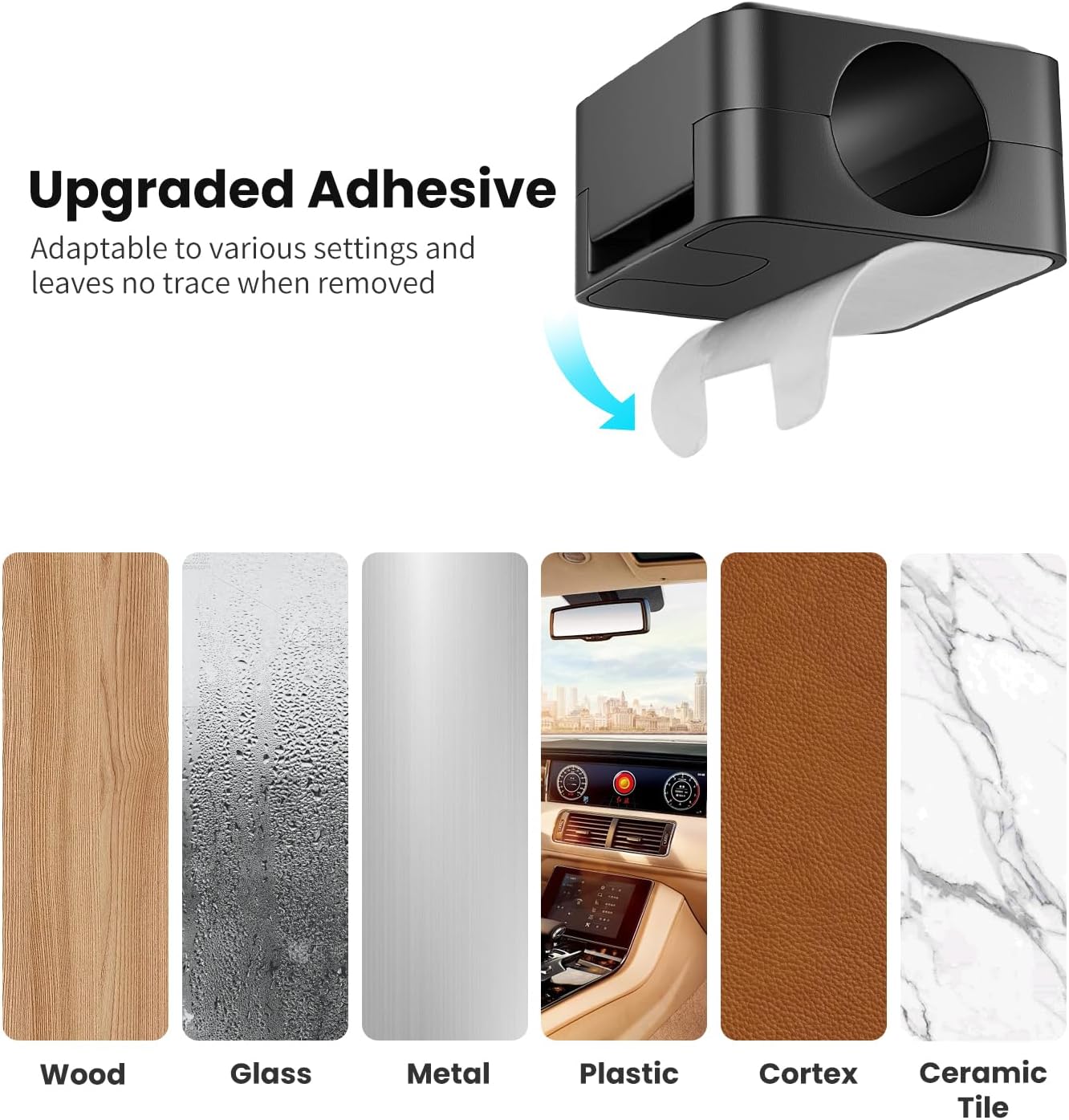 aceyoon 12 Pack Cable Clips, Strong Magnetic Cord Organizer Adhesive Cord Holder for Desk, Wire Holders for Cords for Nightstand/Home/Office/Car/Cubicle/Phone Charger/Computer