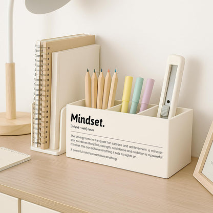 Boho Floral Mental Health Pen Holder for Desk, Special Education Classroom Must Haves, Inspirational Autism ADHD Awareness Pencil Holder for Classroom Therapy Office
