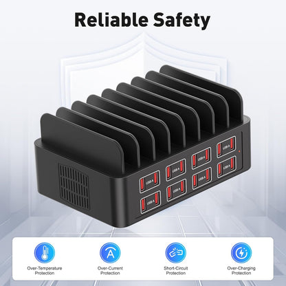 USB Charging Station, 150W 16 Port USB a Charging Station - Supports iPhone iPad Android Phones, Watches Game Consoles and Many Other Electronic Devices