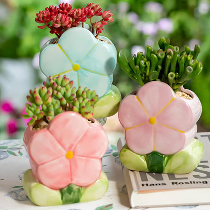 Red Makeup Brush Holder Pen Holder Office Desk Accessories Aesthetic Pencil Holders Cute Toothbrush Holders Flower Home Decor Vase Birthday Gifts for Women Vanity Kawaii Kitchen Utensil Holder