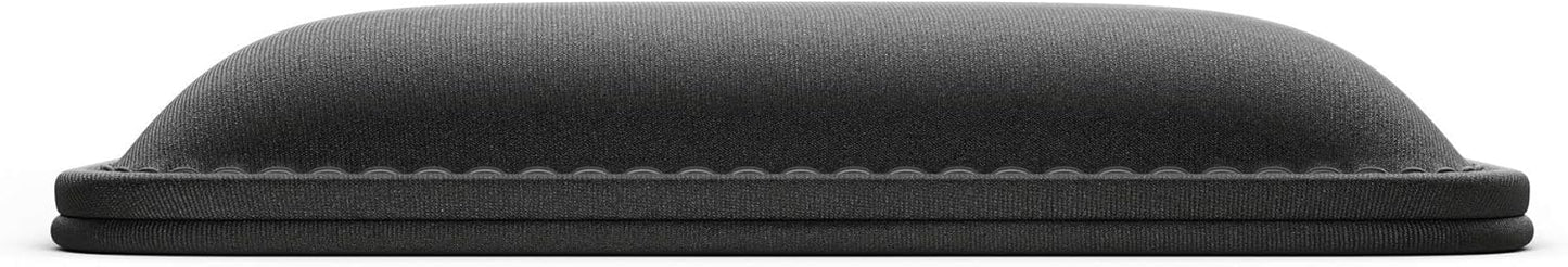 Glorious Wrist Pad/Rest - Compact - Black - Mechanical Keyboards, Stitched Edges, Ergonomic | 12x4 inches | 25mm/1in Thick (GWR-75) Compact (Black)