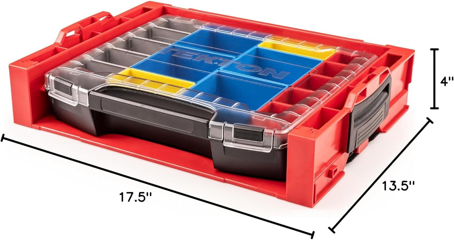 TEKTON Lidded Drawer (i-BOXX) with 12-Piece Organizer Bin Set | OLB51712